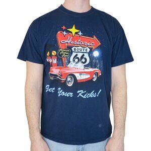 Get Your Kicks Route 66 Classic Car Shirt